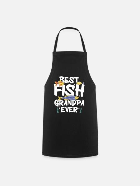 Aquarium Fish Tank Aquarist - Kochschürze - Schwarz