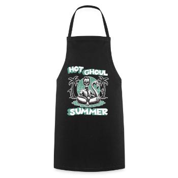 Heiße Ghoul Sommer Vibes Für Dich - Kochschürze - Schwarz - Vorne - AI Model Male 185 dark (185cm)