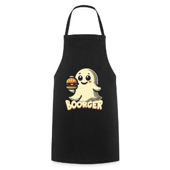 luGespenst Boorger pour les fans de Hambourg - Tablier de cuisine - noir - Devant - AI Model Male 185 dark (185cm)