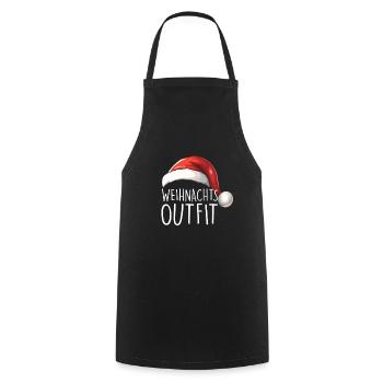 Joyeux Noël - Tablier de cuisine - noir - Devant - AI Model Male 185 dark (185cm)