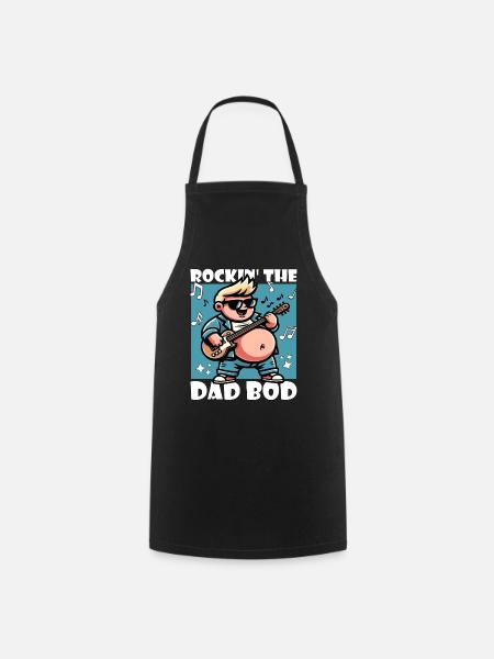 ROCKEN DES DAD-KÖRPERS - Kochschürze - Schwarz