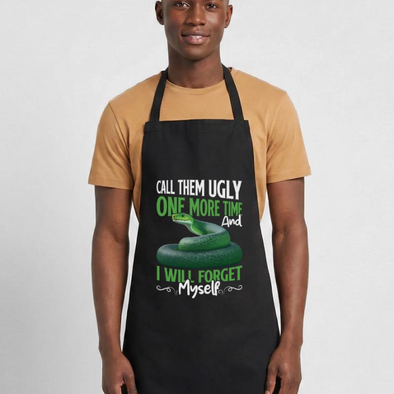 Green Tree Python Cooking Apron