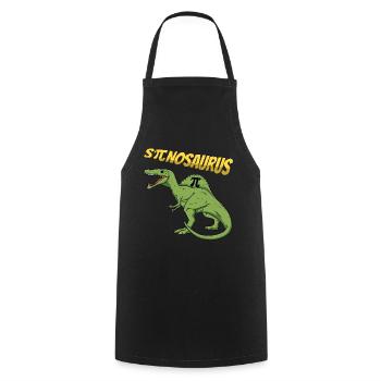 Sπnosaurus Für Pi-Tag Fans - Kochschürze - Schwarz - Vorne - AI Model Male 185 dark (185cm)