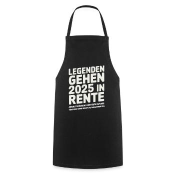 Legends to retire in 2025 - Cooking Apron - black - Front - AI Model Male 185 dark (185cm)