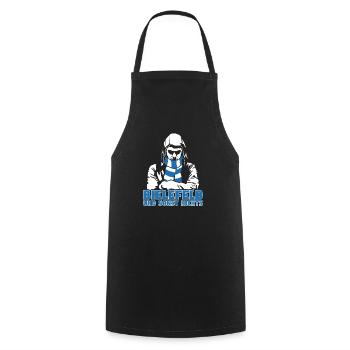 Bielefeld und sonst nichts - Kochschürze - Schwarz - Vorne - AI Model Male 185 dark (185cm)