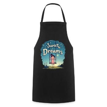 Fille Rocks Sweet Dreams Chemise de nuit - Tablier de cuisine - noir - Devant - AI Model Male 185 dark (185cm)