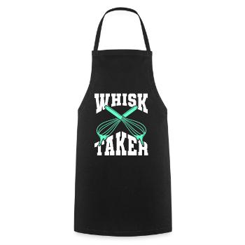 Baking Bakery Baker - Kochschürze - Schwarz - Vorne - AI Model Male 185 dark (185cm)
