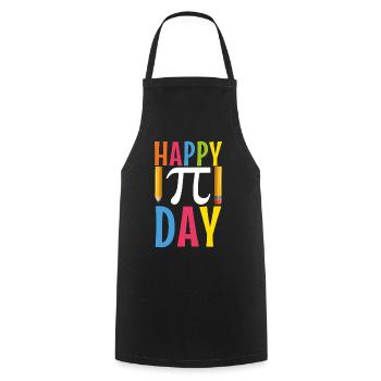 Feiere Happy Pi Day Mit Stil Und Spaß - Kochschürze - Schwarz - Vorne - AI Model Male 185 dark (185cm)