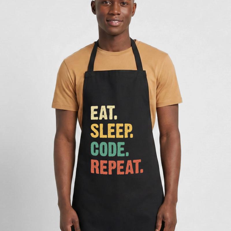 Manger Sommeil Code Répéter Tablier de cuisine