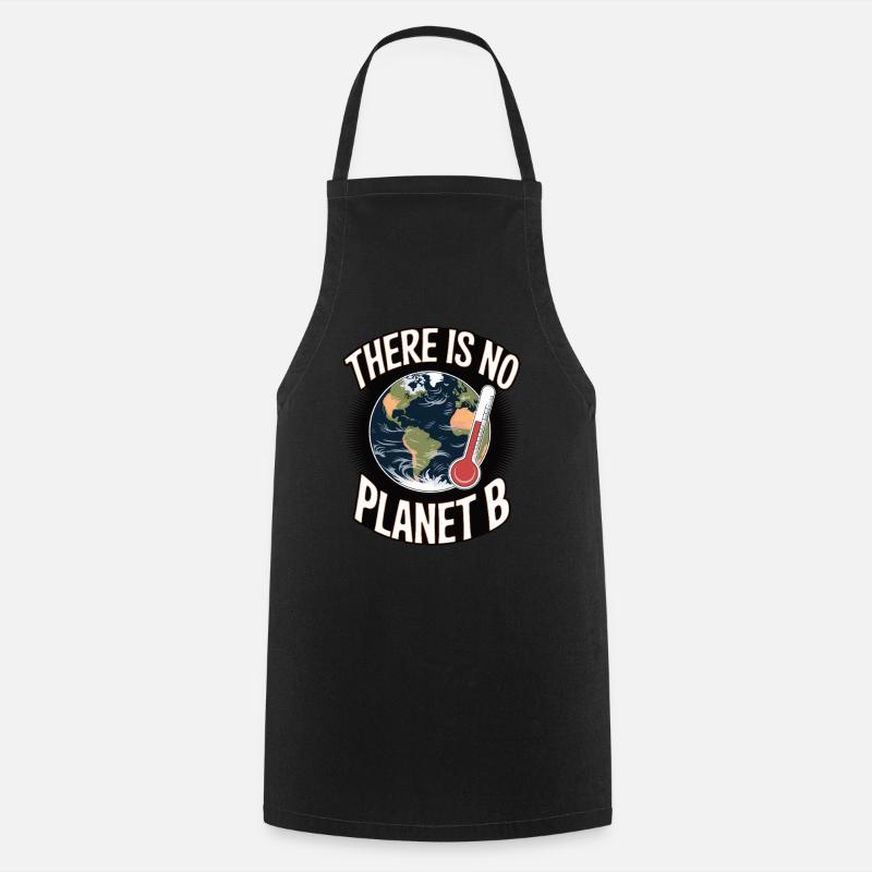 Il n’y a pas de planète B - Tablier de cuisine - noir