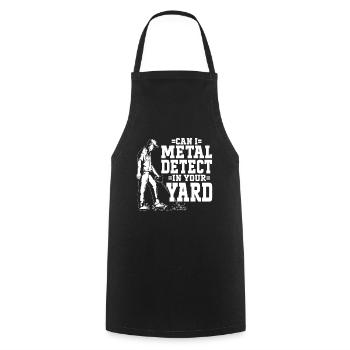 Détecteur de métaux Détection de métaux - Tablier de cuisine - noir - Devant - AI Model Male 185 dark (185cm)