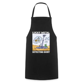 Détecteur de métaux Détection de métaux - Tablier de cuisine - noir - Devant - AI Model Male 185 dark (185cm)