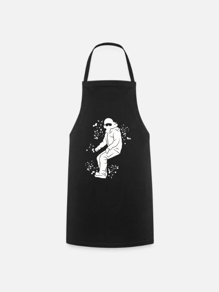 Snowboarder Snowboarding Snowboard - Kochschürze - Schwarz