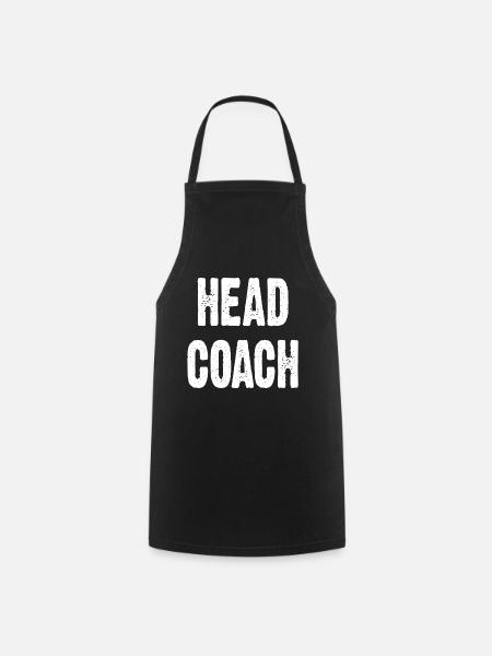 Head Coach - Forklæde - sort