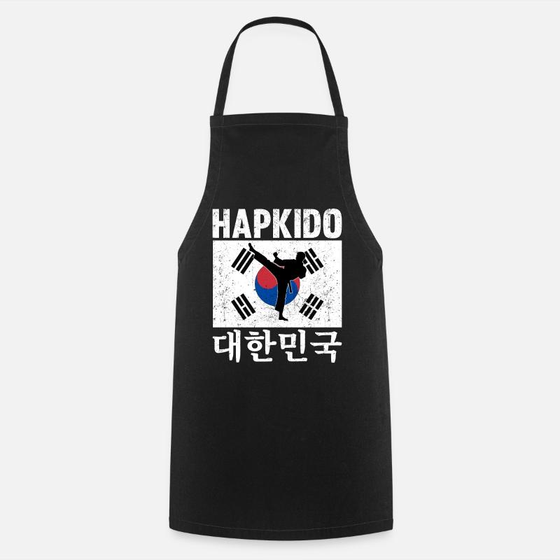 Hapkido Korean Martial Art - Kochschürze - Schwarz