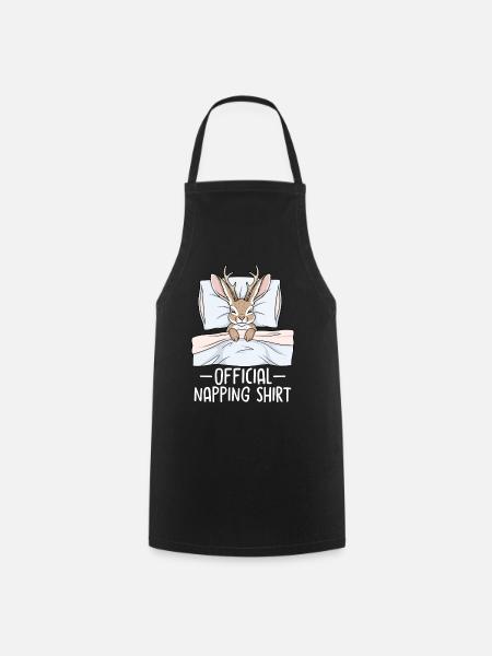 Official Napping shirt - Kochschürze - Schwarz