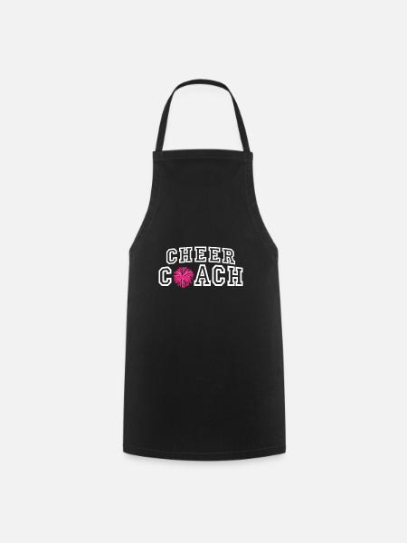 Cheerleading - Cheer Coach - Kochschürze - Schwarz
