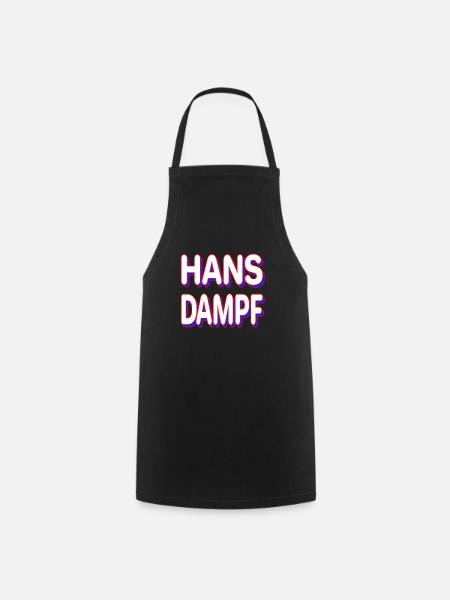 HANS DAMPF - Kochschürze - Schwarz