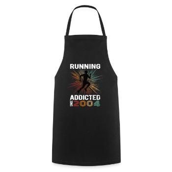 Running Vintage Running Addicted runner jogger 2004 - Tablier de cuisine - noir - Devant - AI Model Male 185 dark (185cm)