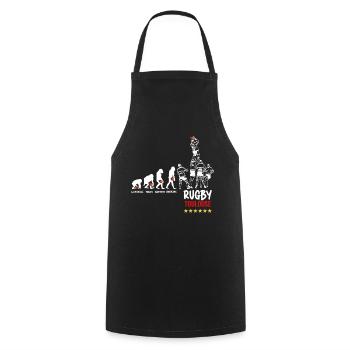 Evolution Toulouse Rugit Cadeau Supporter Joueur - Tablier de cuisine - noir - Devant - AI Model Male 185 dark (185cm)