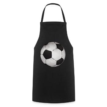 Football Sticker Classic - Cooking Apron - black - Front - AI Model Male 185 dark (185cm)