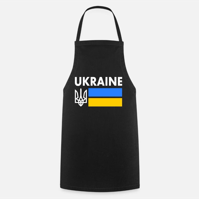 Ukraine - Kochschürze - Schwarz