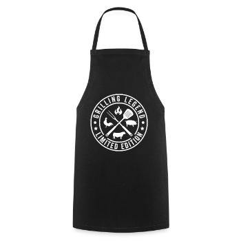 Grilling Legend Limited Edition - Cooking Apron - black - Front - AI Model Male 185 dark (185cm)