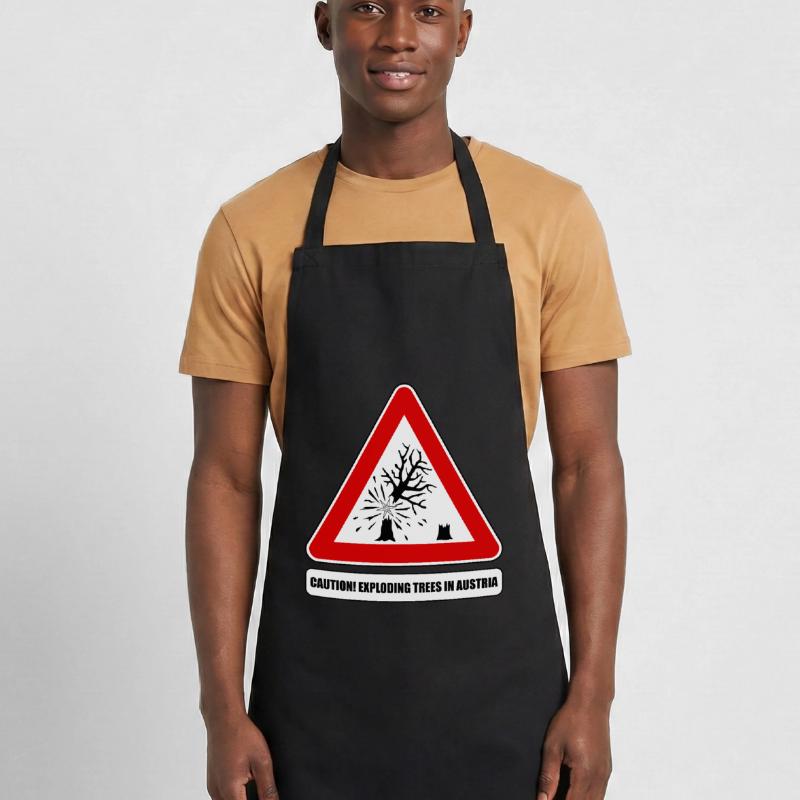 exploding trees,  exploding trees Austria Cooking Apron