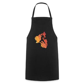 Palatinate climbing women mountaineering Palatinate climbers - Cooking Apron - black - Front - AI Model Male 185 dark (185cm)