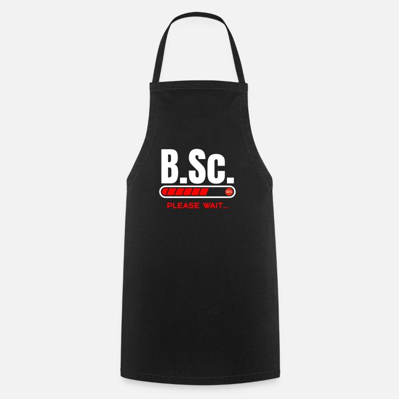 B.Sc.Loading Please Wait Bachelor of Science Gift - Kochschürze - Schwarz