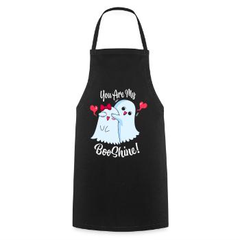 You Are My Boo Shine Halloween Cute Ghosts T Shirt - Tablier de cuisine - noir - Devant - AI Model Male 185 dark (185cm)