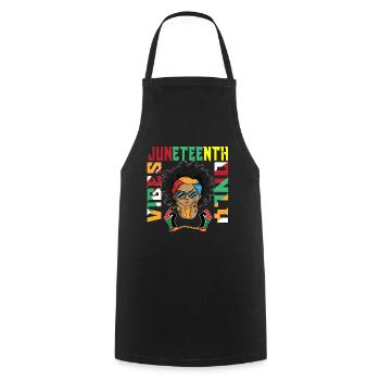 Feiertag Muttertag Stolze Frauen Shirt Starke Frau - Kochschürze - Schwarz - Vorne - AI Model Male 185 dark (185cm)