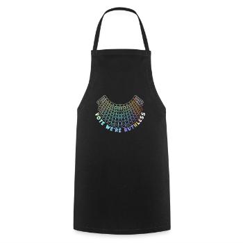 Women's Rights Vote We're Ruthless Human And Women - Cooking Apron - black - Front - AI Model Male 185 dark (185cm)
