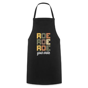 Roe Your Vote Pro-Choice Womens Feminist - Kochschürze - Schwarz - Vorne - AI Model Male 185 dark (185cm)