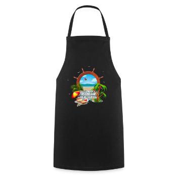 Older People It's Weird Being the Same Age as Old - Cooking Apron - black - Front - AI Model Male 185 dark (185cm)