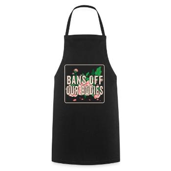 Bannir nos corps protéger la liberté Choisir les femmes - Tablier de cuisine - noir - Devant - AI Model Male 185 dark (185cm)