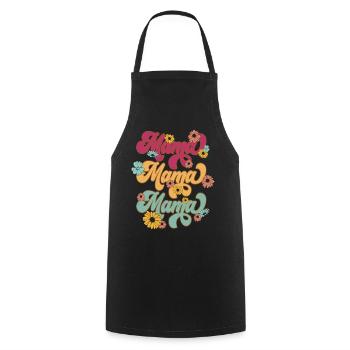 Mama Bear - Cooking Apron - black - Front - AI Model Male 185 dark (185cm)