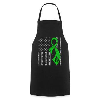 Genetic Disorders Awareness - Cooking Apron - black - Front - AI Model Male 185 dark (185cm)