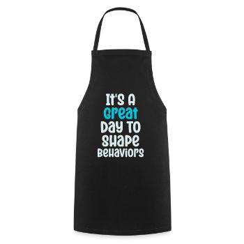 Beautiful Day Behavioral Shape Behaviors - Cooking Apron - black - Front - AI Model Male 185 dark (185cm)