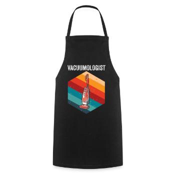 Vacuumlogist Vacuum Cleaner - Cooking Apron - black - Front - AI Model Male 185 dark (185cm)