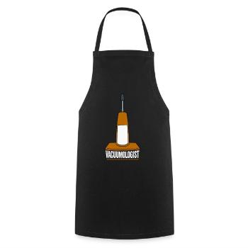 Vacuum Cleaner Vacuumlogist - Cooking Apron - black - Front - AI Model Male 185 dark (185cm)