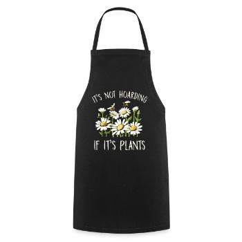 Marguerites Daisy Summer Daisies Flower Garden - Cooking Apron - black - Front - AI Model Male 185 dark (185cm)