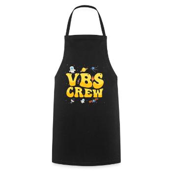 VBS-Besatzung - Kochschürze - Schwarz - Vorne - AI Model Male 185 dark (185cm)