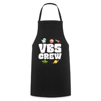 VBS-Besatzung - Kochschürze - Schwarz - Vorne - AI Model Male 185 dark (185cm)