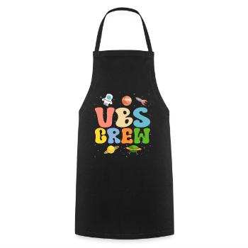 VBS-Besatzung - Kochschürze - Schwarz - Vorne - AI Model Male 185 dark (185cm)