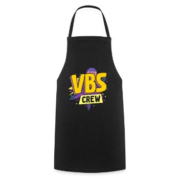 VBS-Besatzung - Kochschürze - Schwarz - Vorne - AI Model Male 185 dark (185cm)
