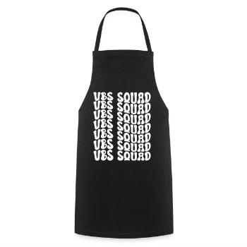 VBS Squad Bibel Shool - Kochschürze - Schwarz - Vorne - AI Model Male 185 dark (185cm)