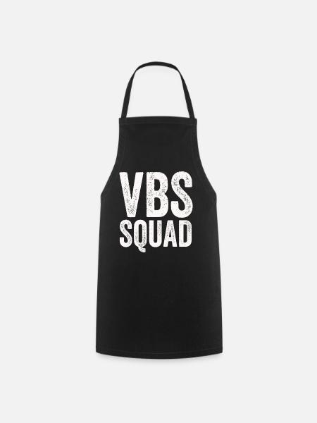 VBS Squad Bibel Shool - Kochschürze - Schwarz