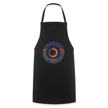 I Had The Time Of My Life Fighting Dragons - Cooking Apron - black - Front - AI Model Male 185 dark (185cm)