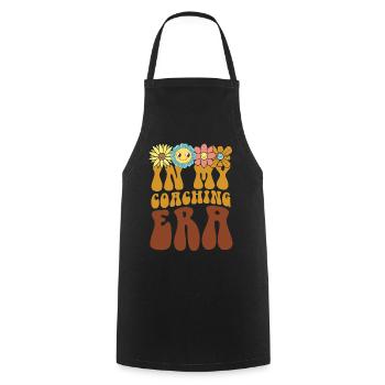 Coach Era Coaching Tees Sports Team Staff - Cooking Apron - black - Front - AI Model Male 185 dark (185cm)